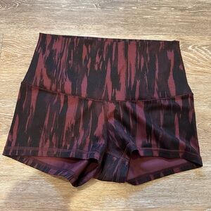 Lululemon High Rise Boy Shorts